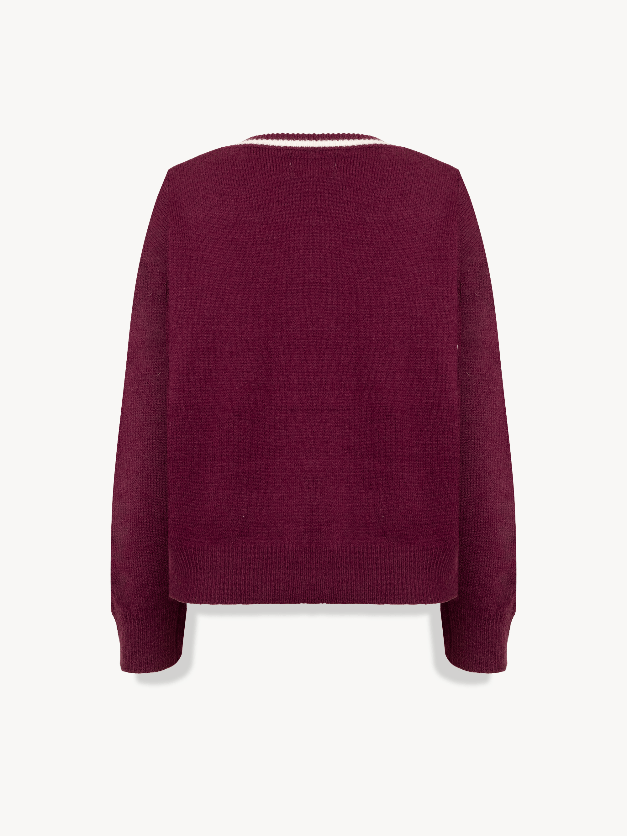 Burgundy Diego Sweater