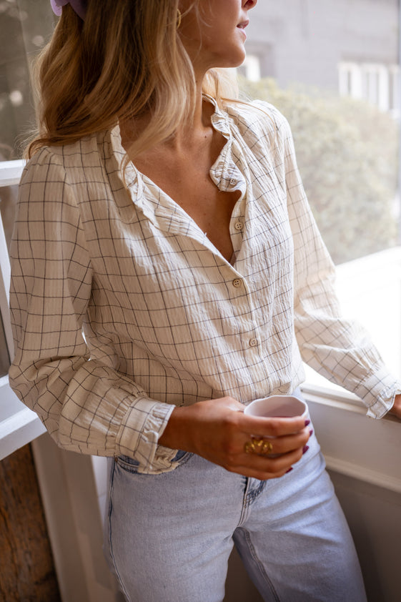 Checkered Blandine Shirt