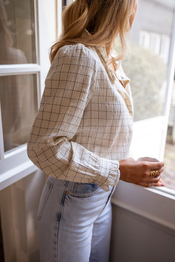 Checkered Blandine Shirt