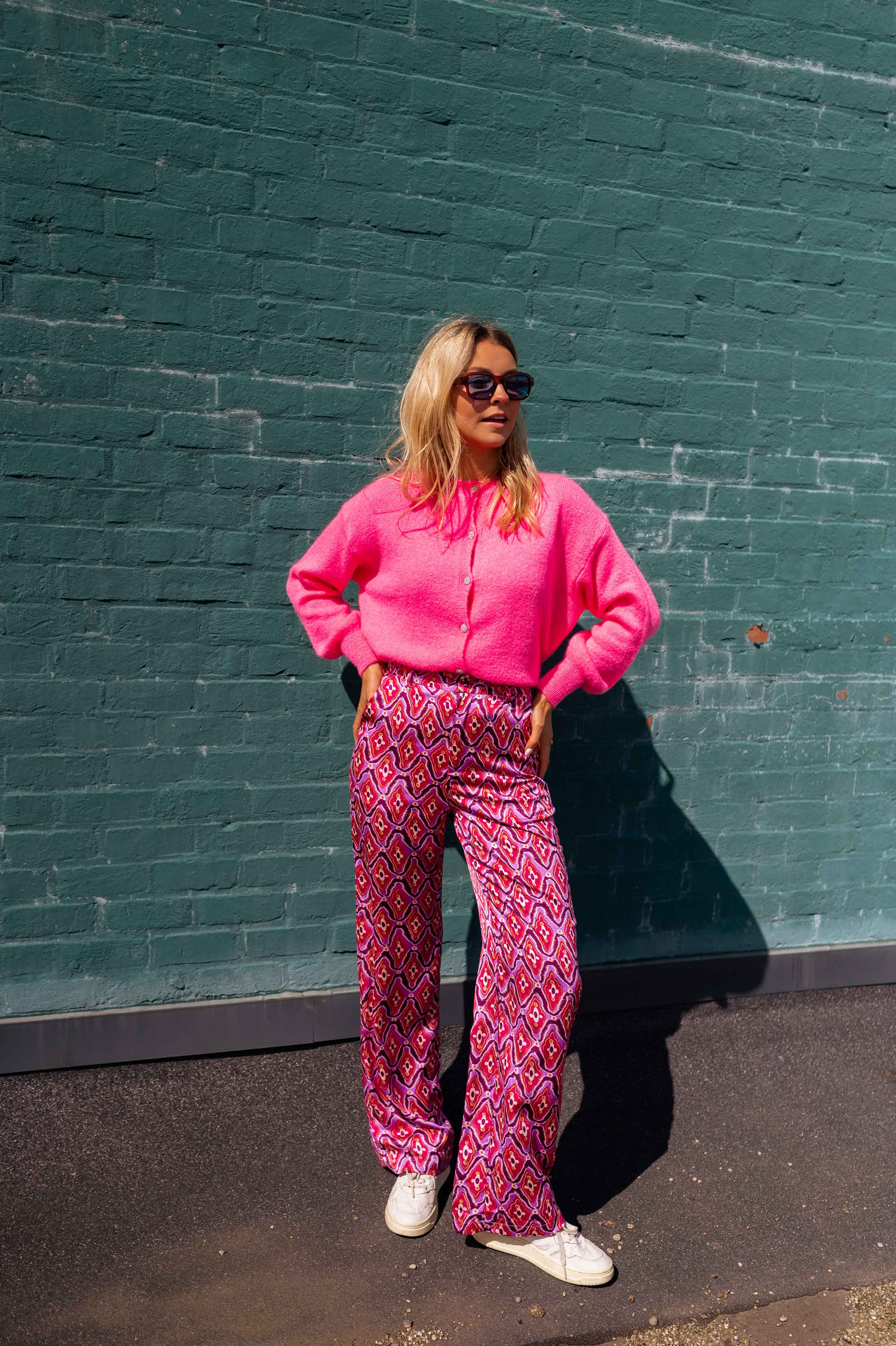 Pink Patterned Lupa Pants