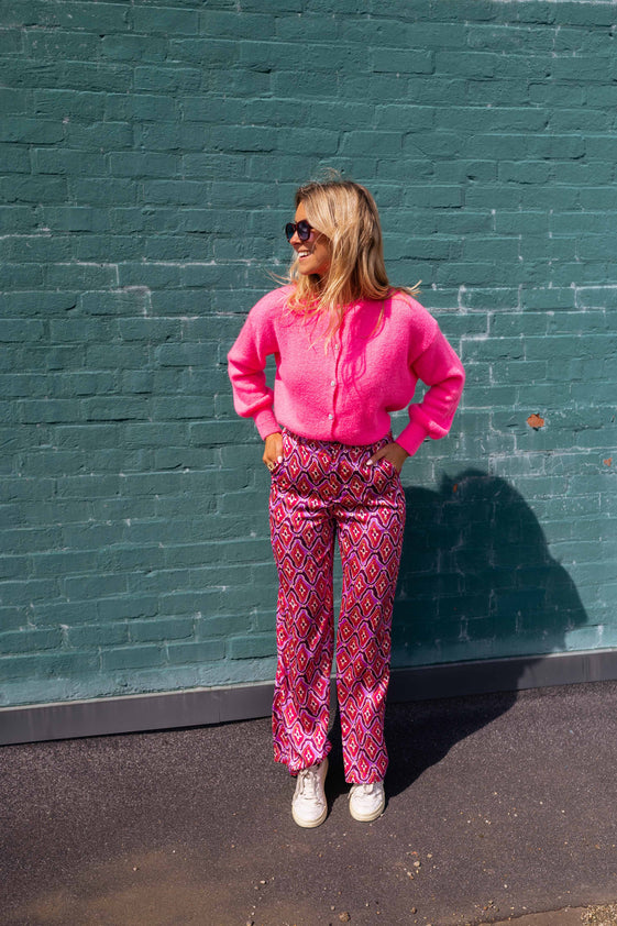 Pink Patterned Lupa Pants