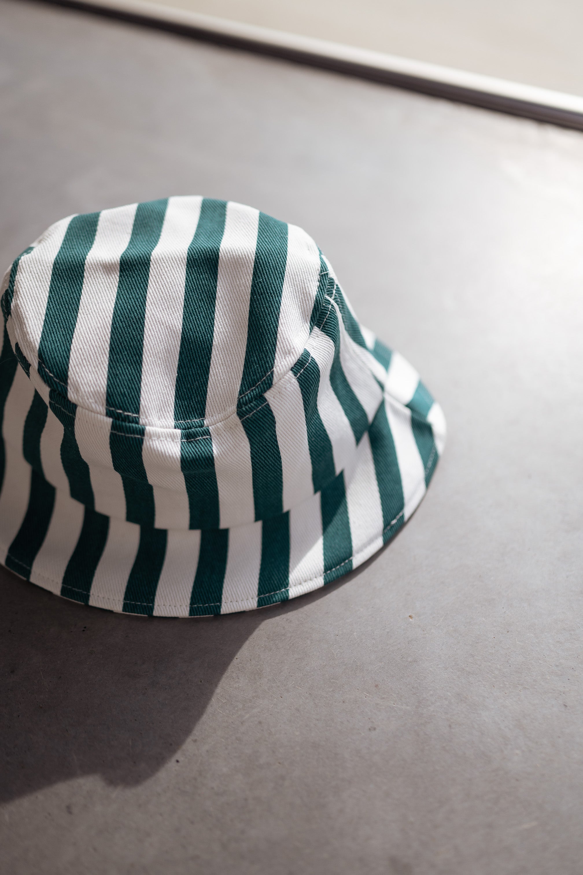 Striped Monka Bucket Hat