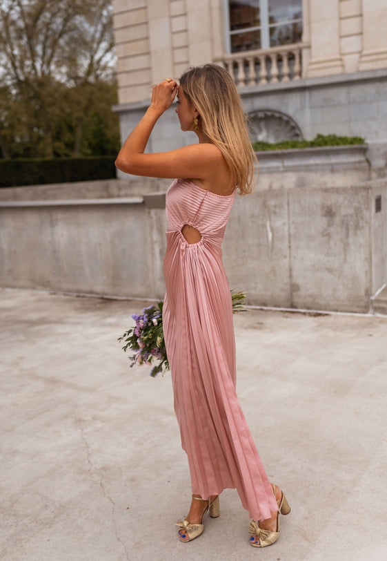 Powder Pink Meredith Dress