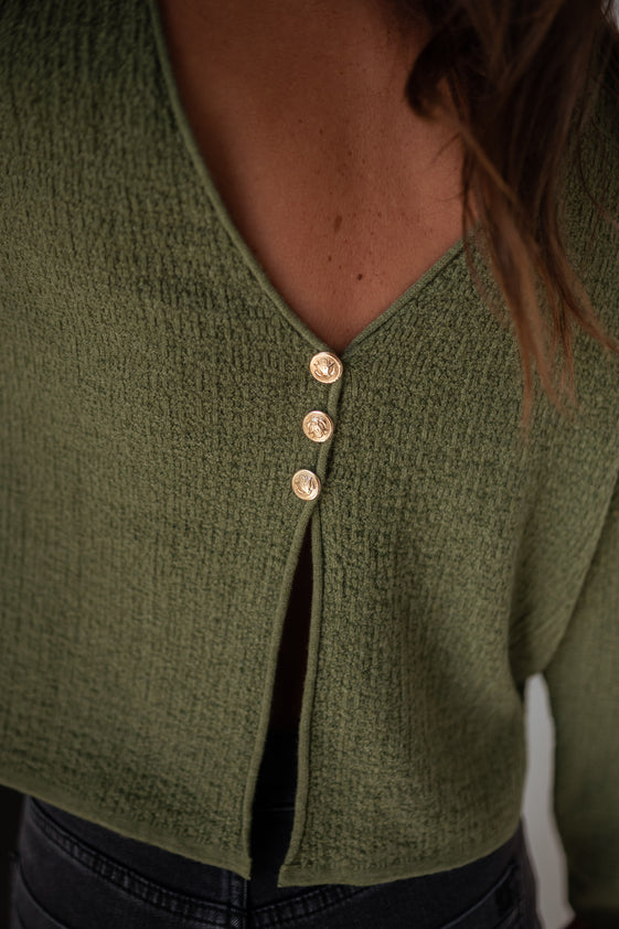 Khaki Alma Sweater