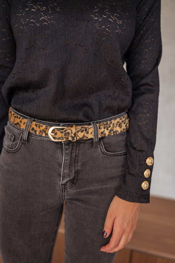 Leopard Mae Belt