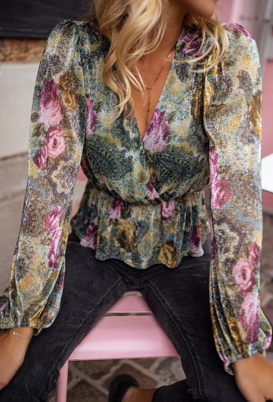 Floral Aidan Blouse