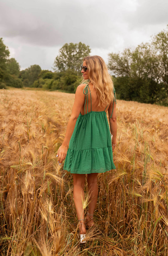 Green Cecile Dress