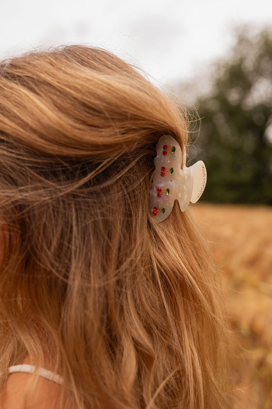 Cherry Hair Clip