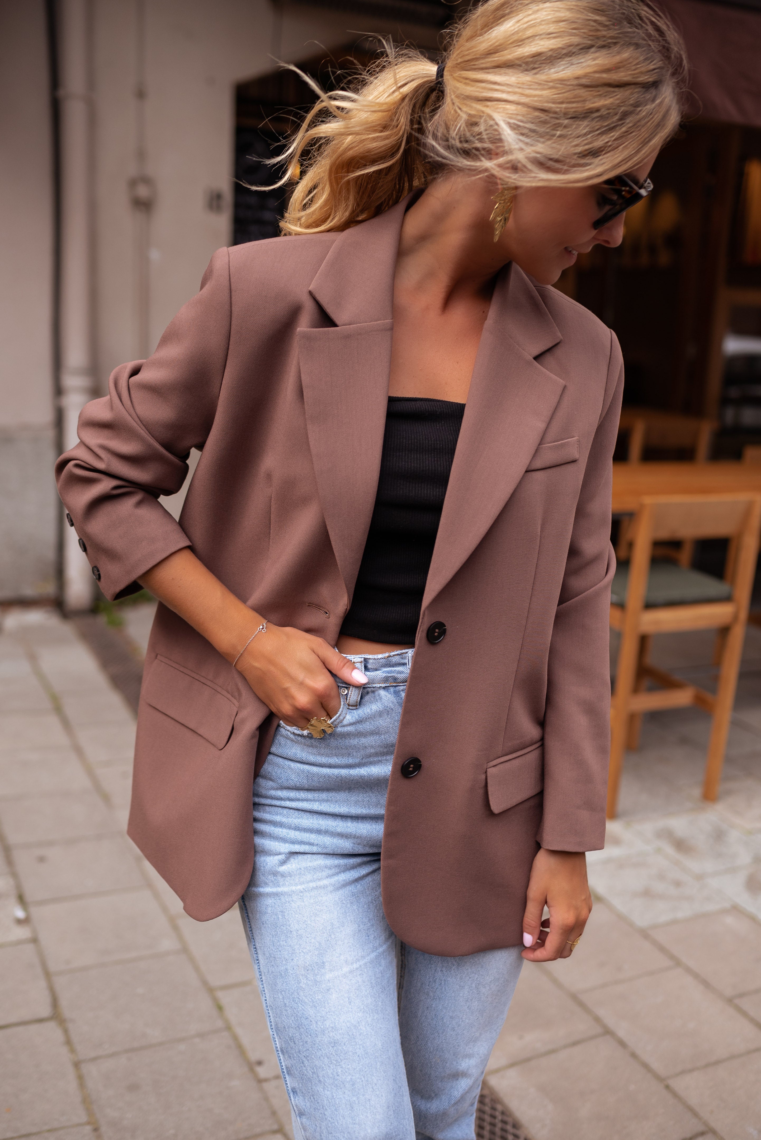 Chocolate Lucia Blazer