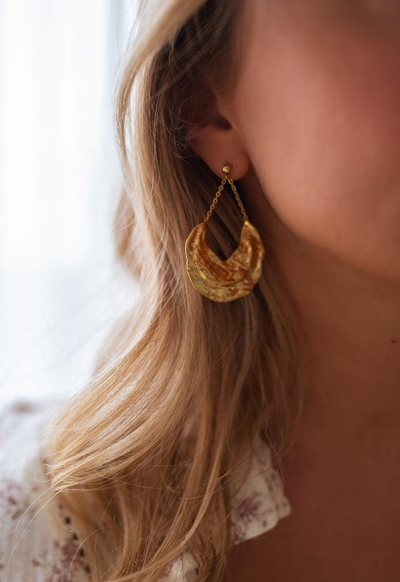 Golden Wym Earrings