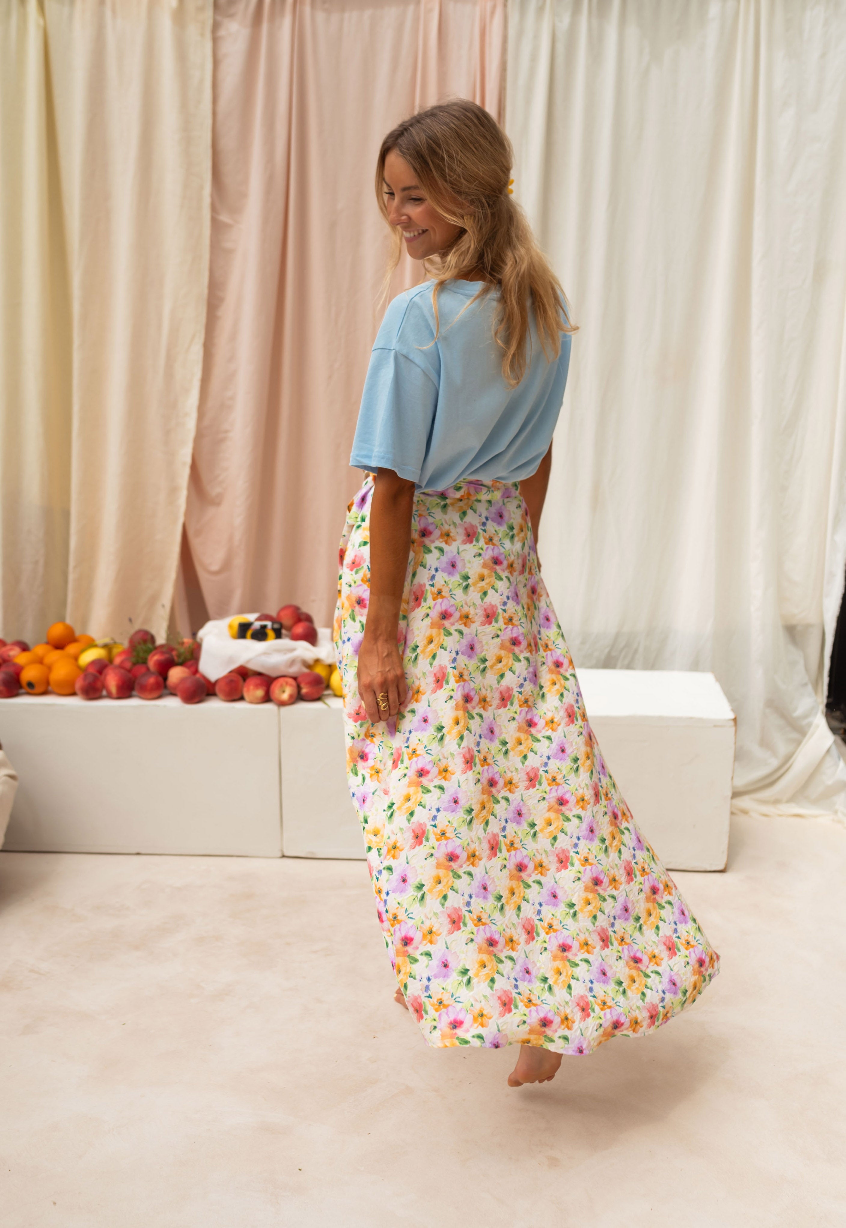 Floral Fanny Skirt