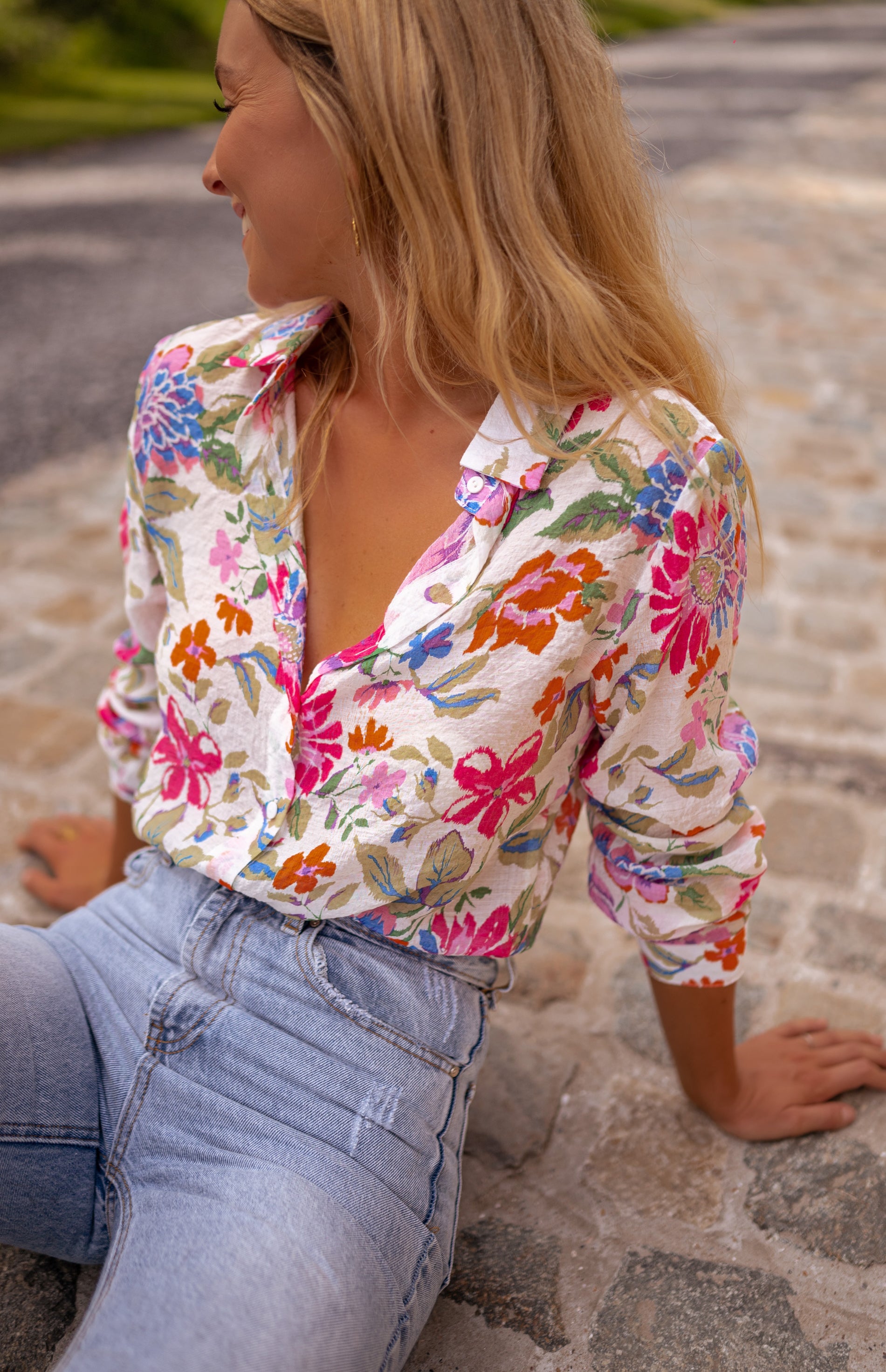 Floral Edda Shirt