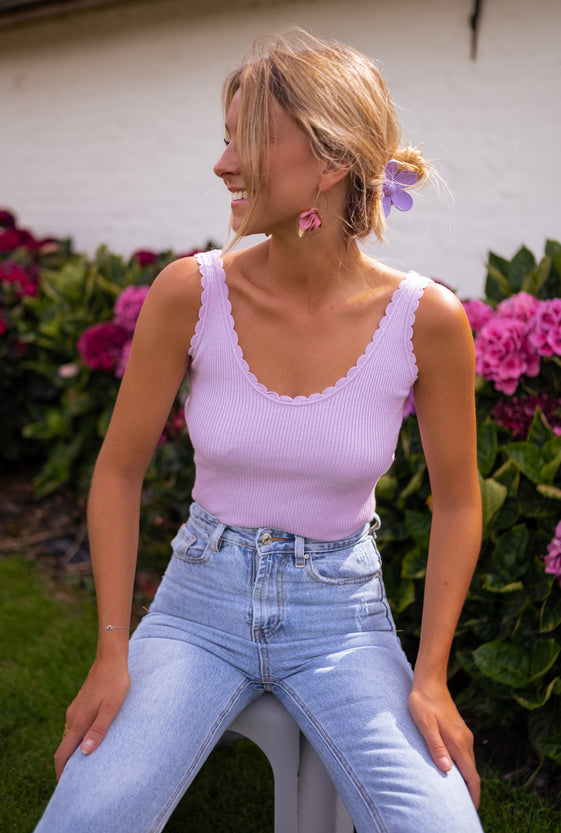 Lilac Bella Top