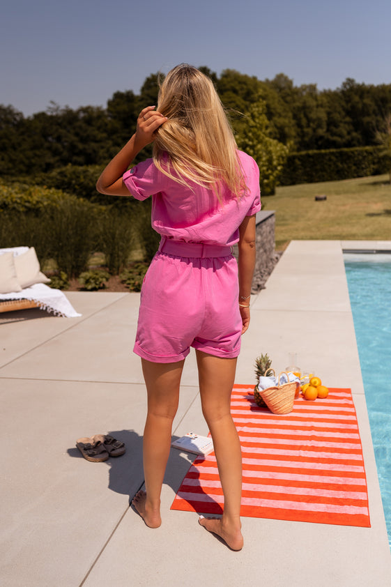 Pink Selene Romper