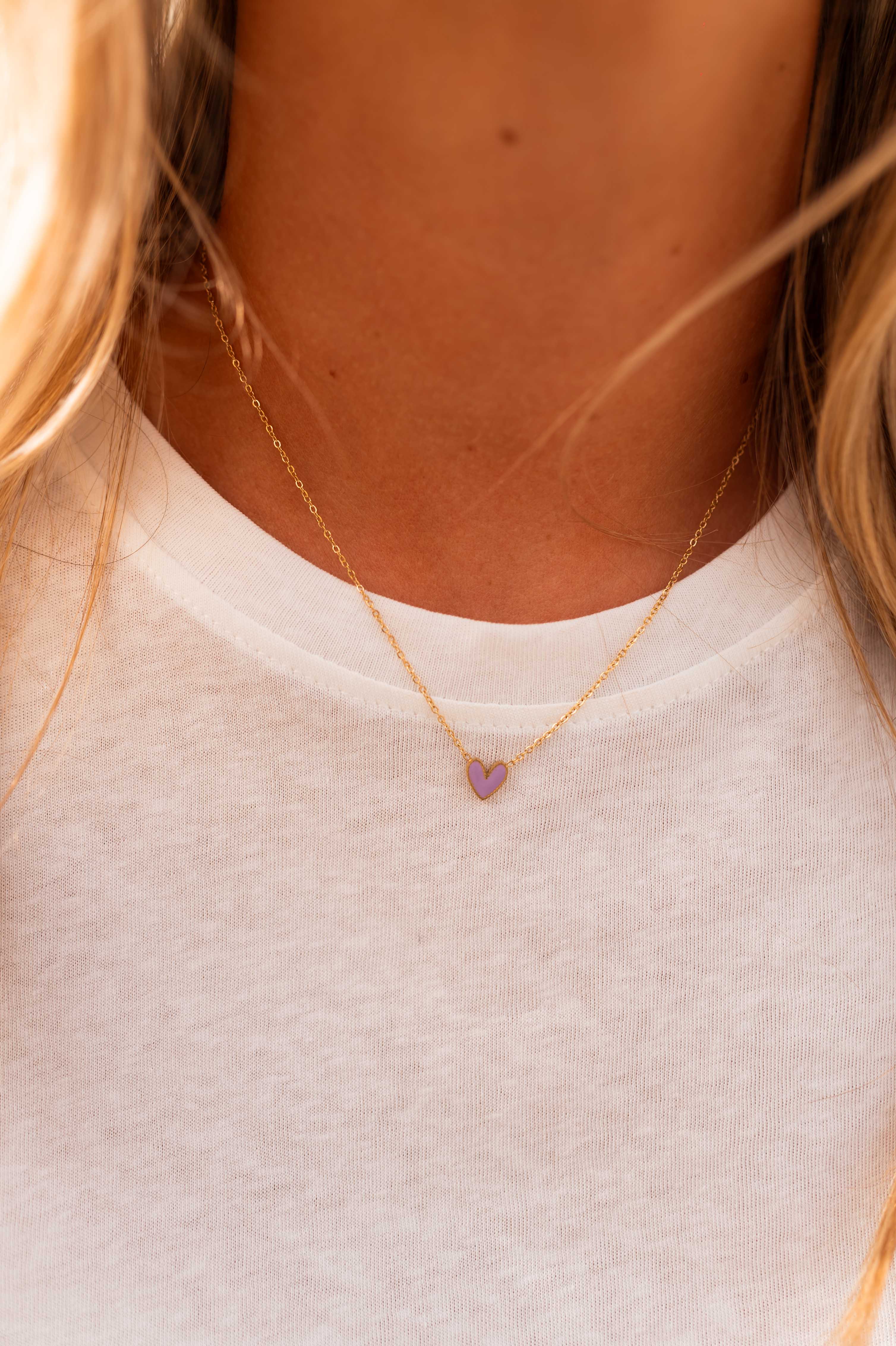 Purple Blair Necklace