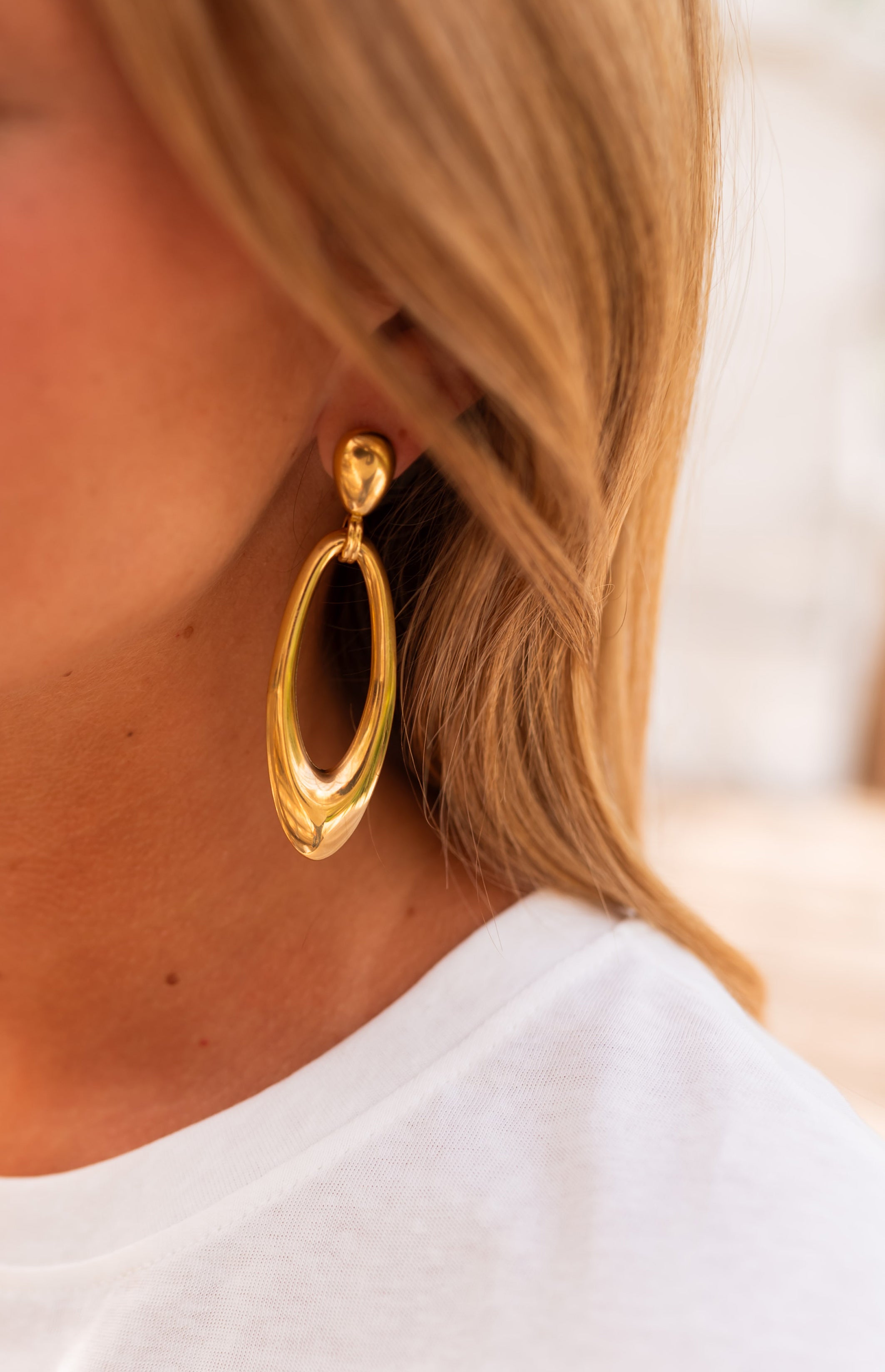 Golden Pietro Earrings