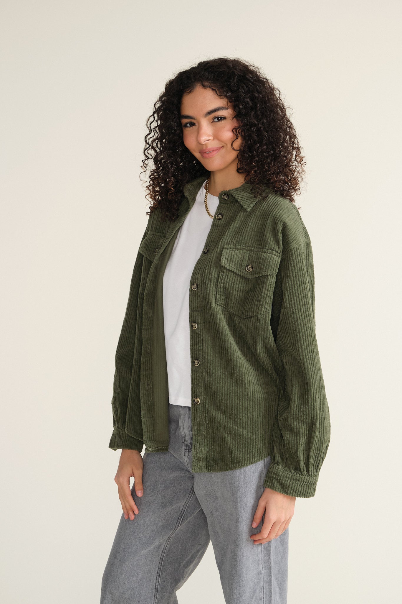 Khaki Louana Overshirt