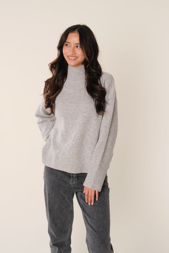 Grey Gawen Sweater