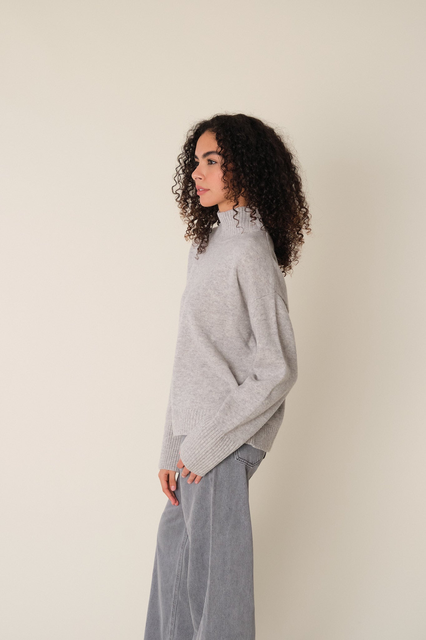 Grey Gawen Sweater