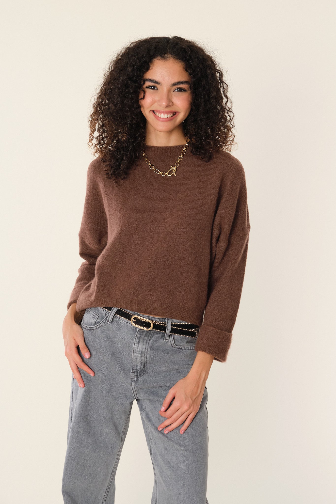 Chocolate Jena Sweater