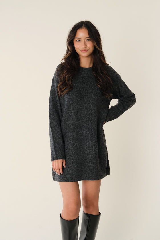 Dark Grey Gusto Dress