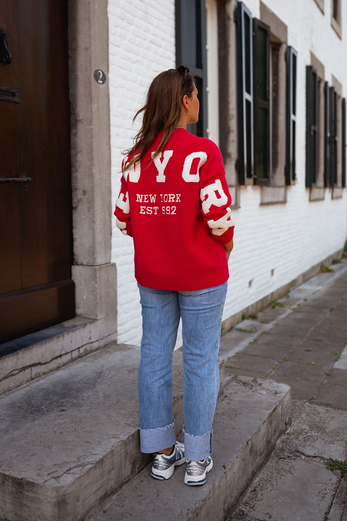 Red Soho Cardigan