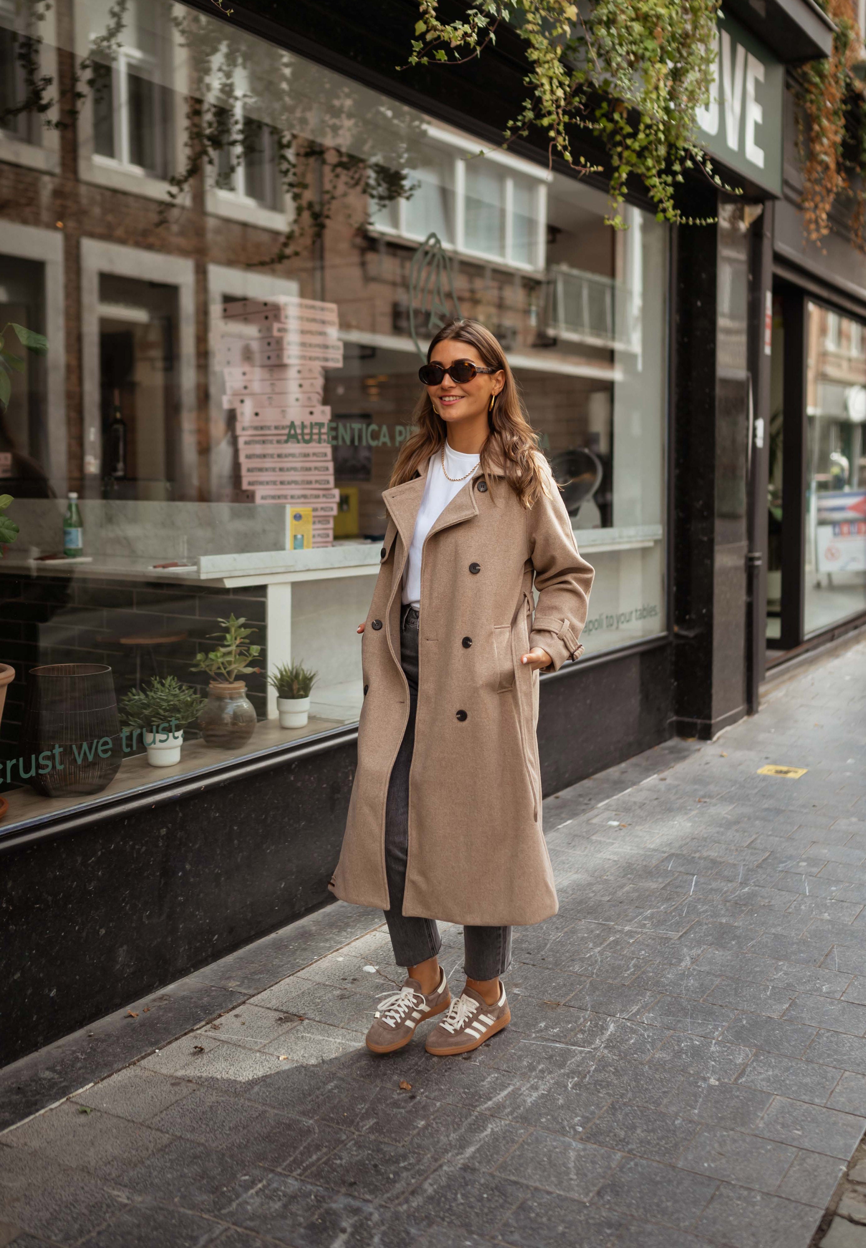 Taupe Jannah Coat