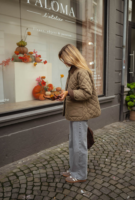 Khaki Paulina Coat