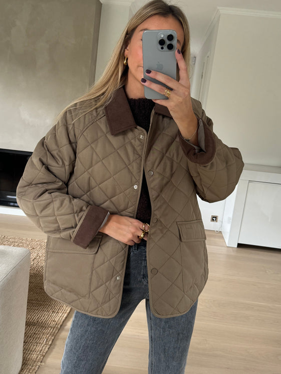 Khaki Paulina Coat