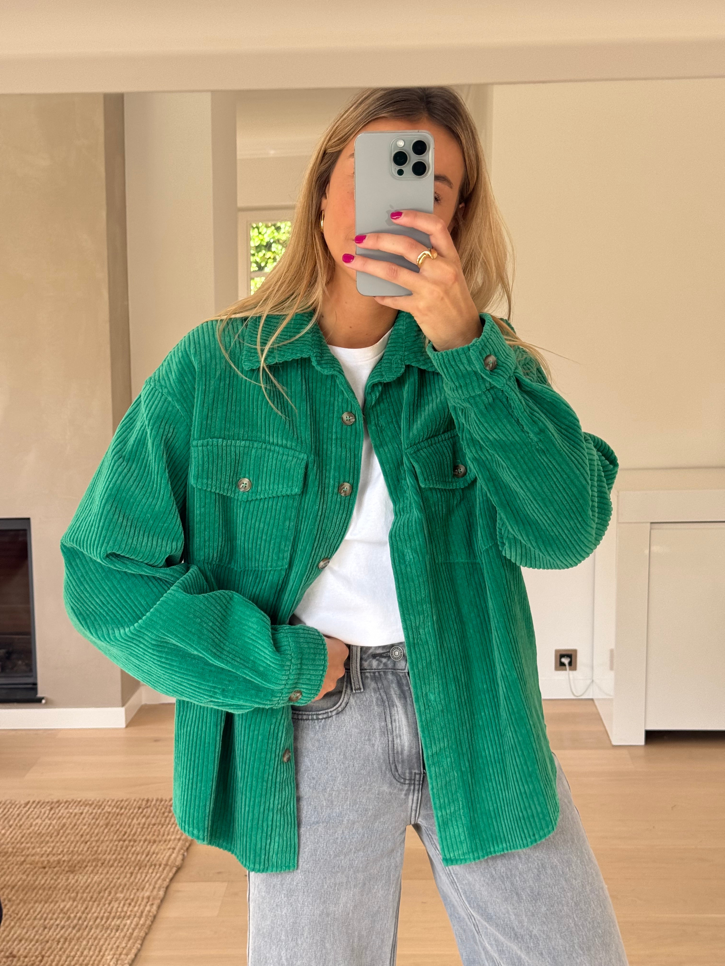 Green Louana Overshirt