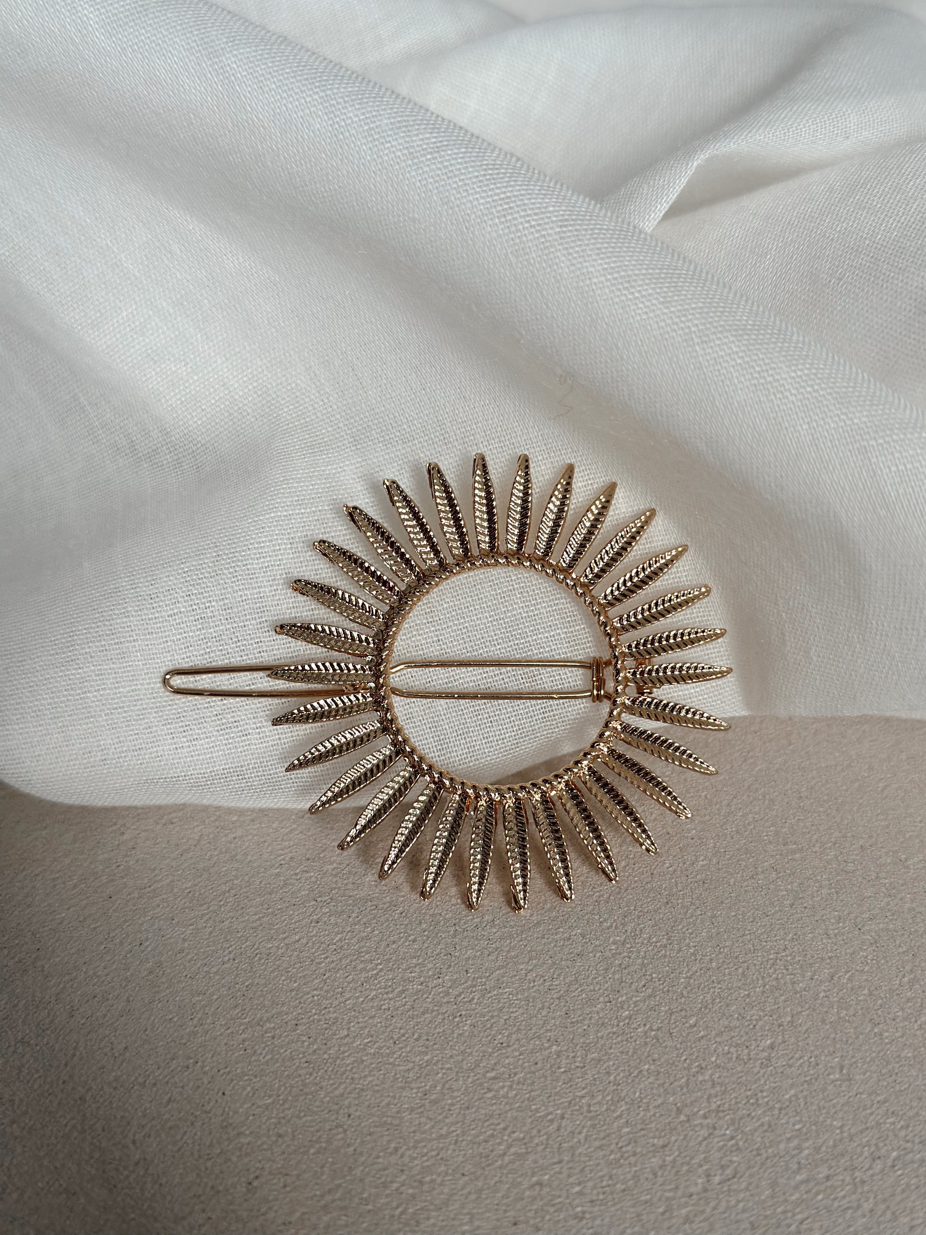 Golden Sola Hairclip