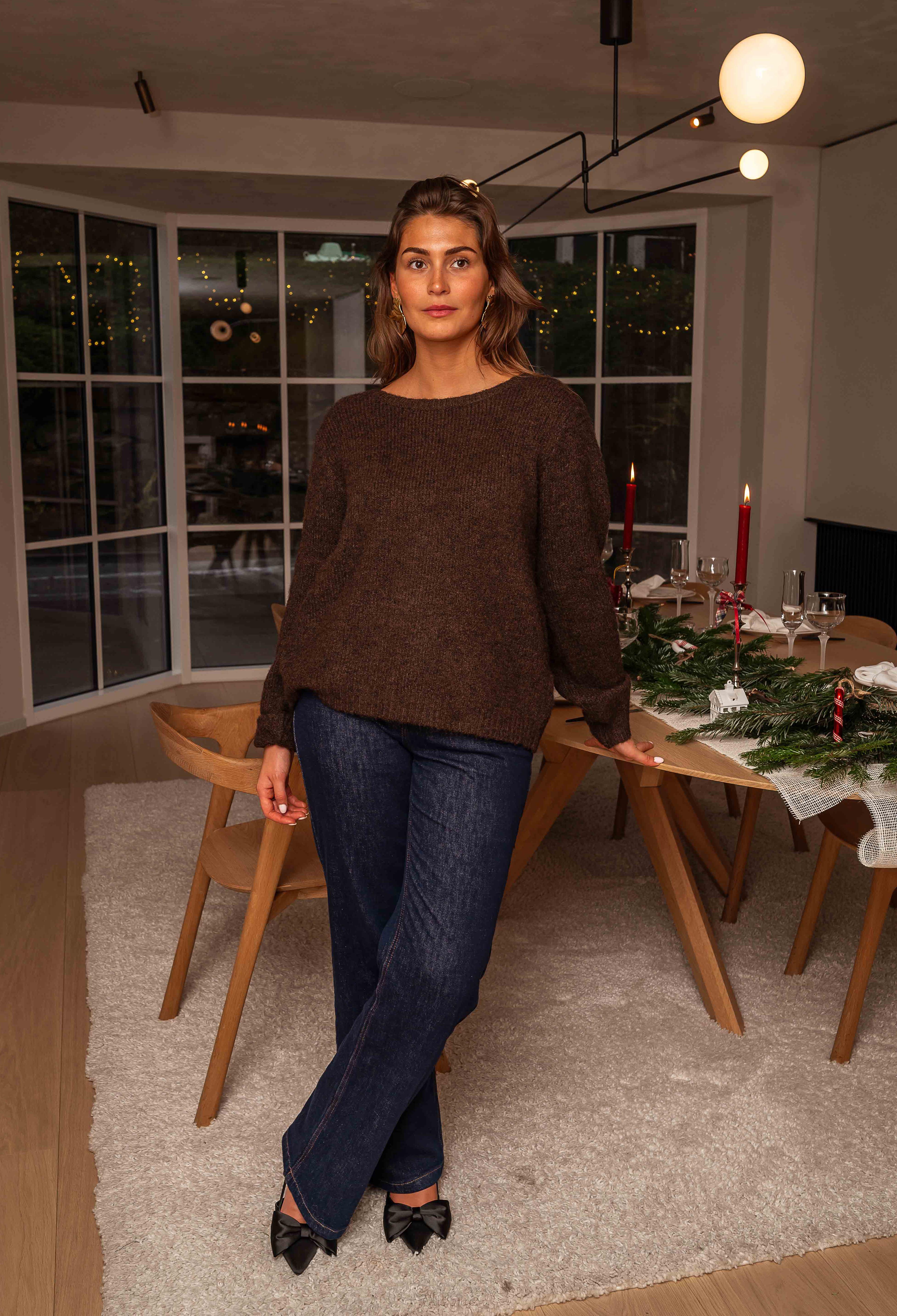 Chocolate Elinor Sweater