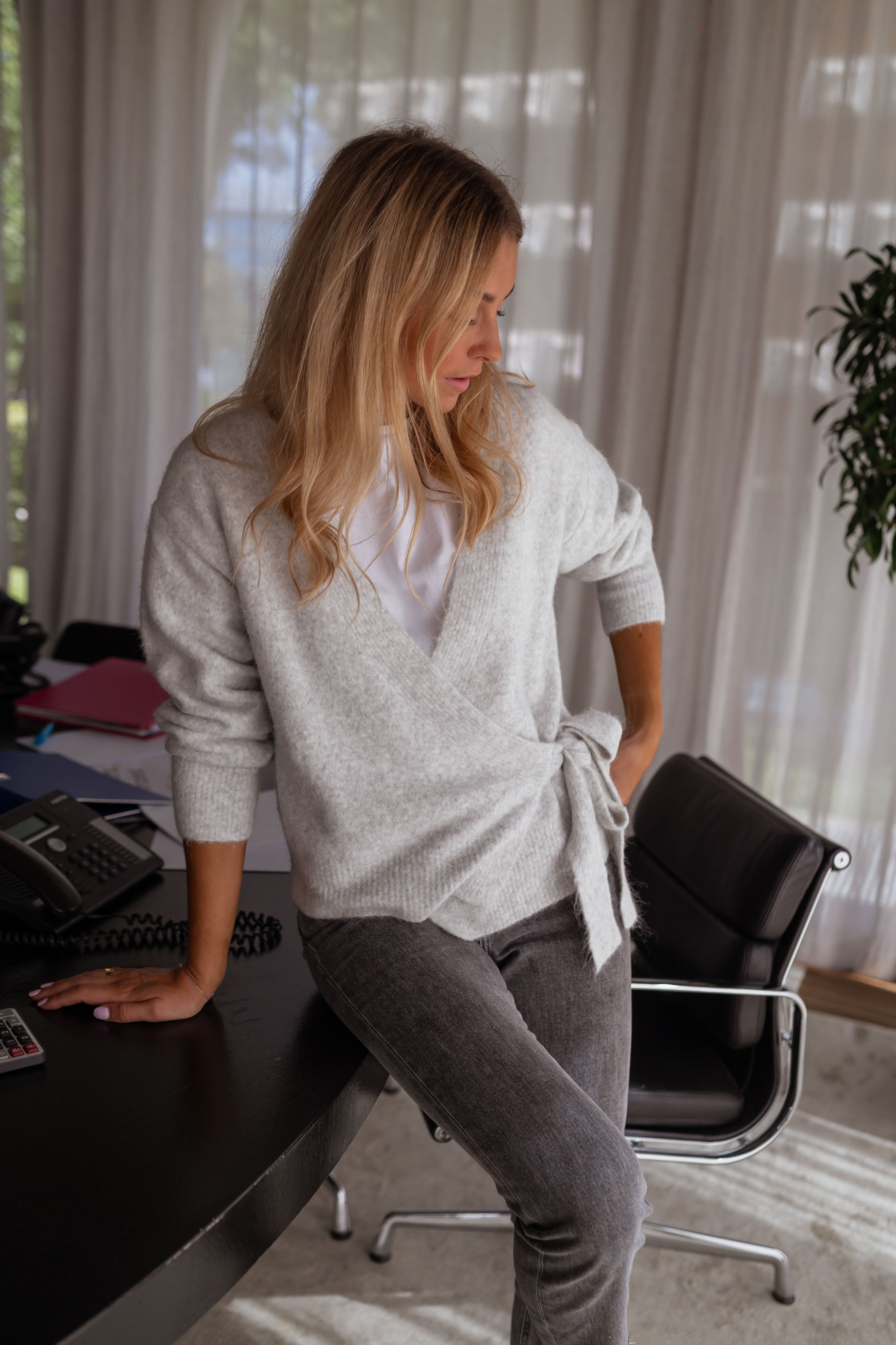 Grey Octave Sweater