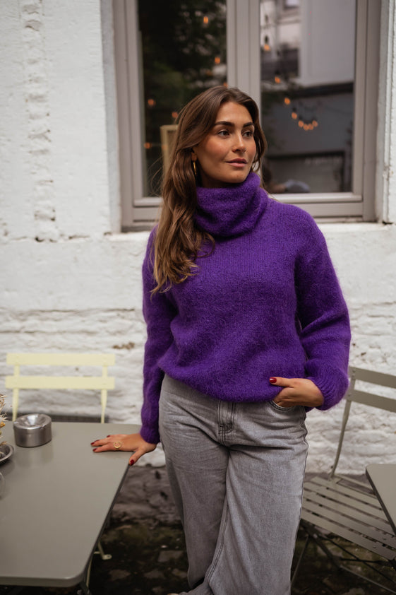 Purple Sylvain Sweater