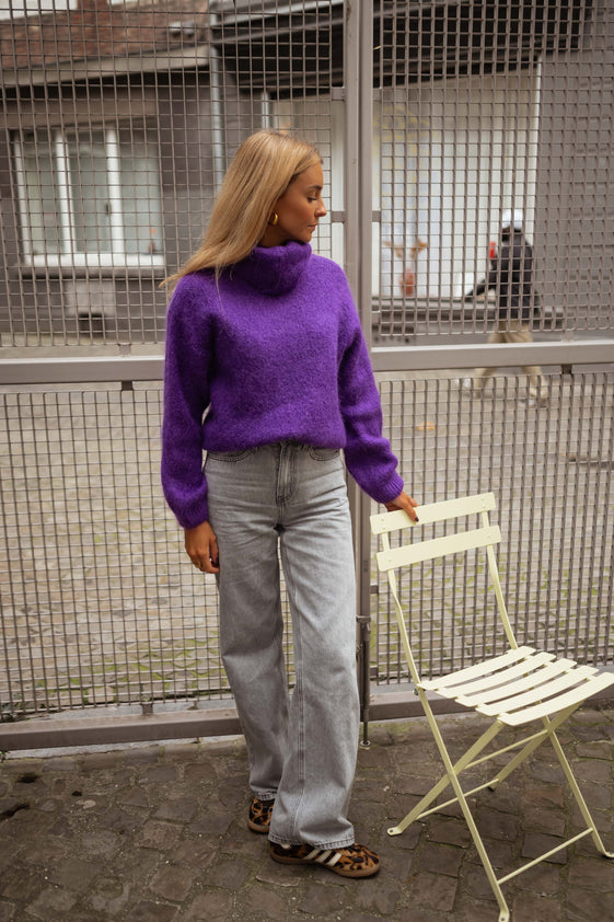 Purple Sylvain Sweater