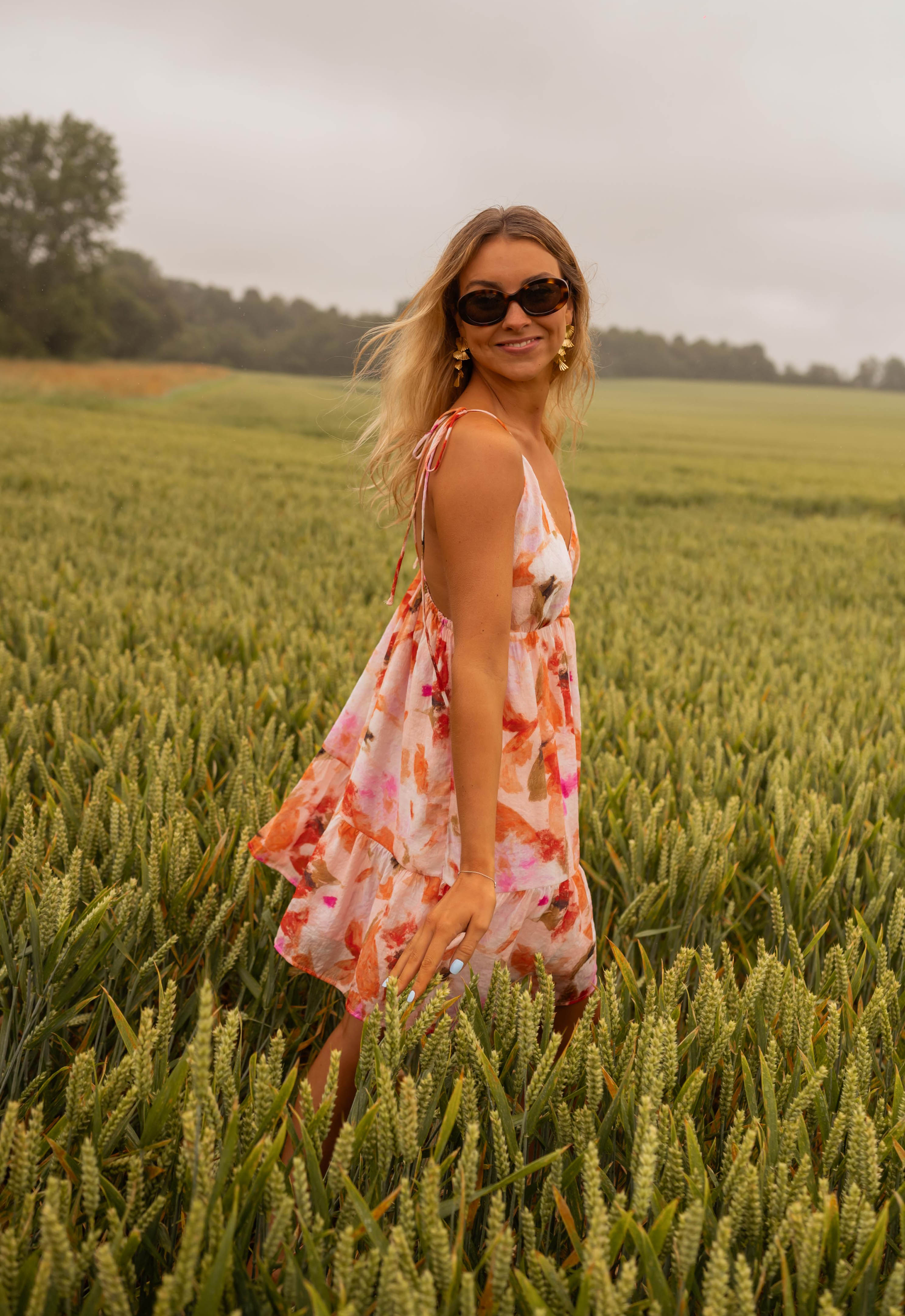 Floral Cecile Dress