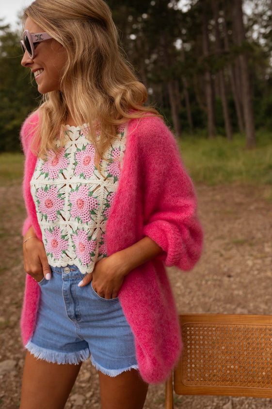 Pink Emma Cardigan