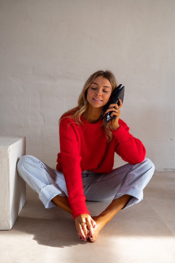 Red Melania Sweater