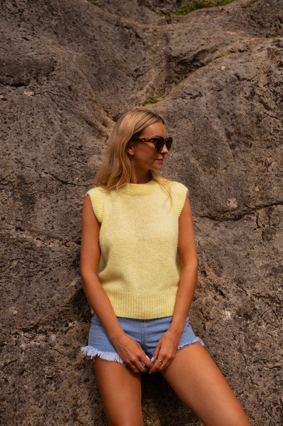 Yellow Murphy Sweater