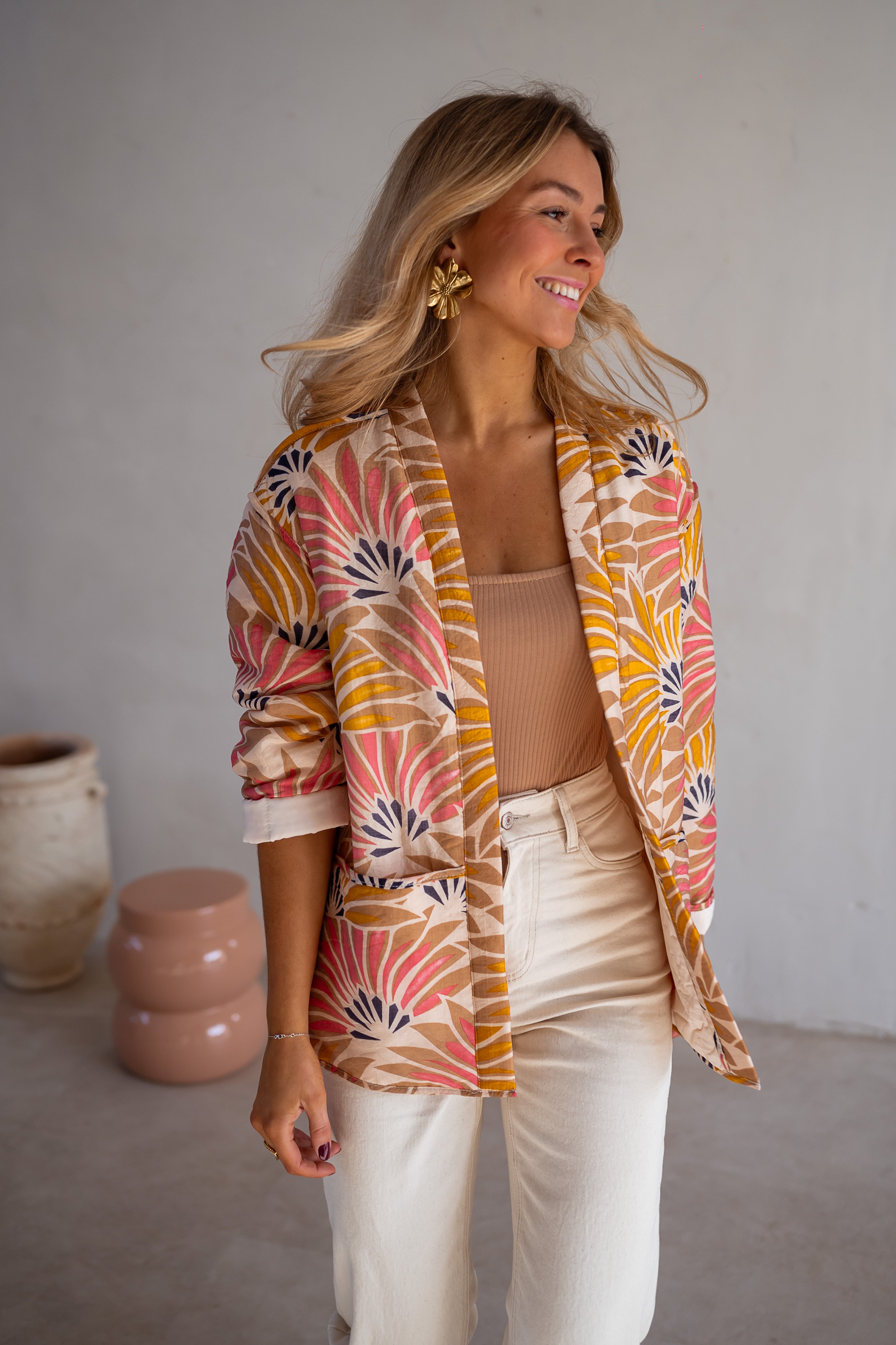 Patterned Mirabelle Jacket