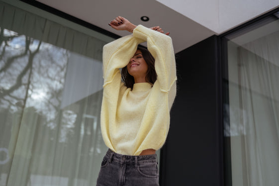 Yellow Eden Sweater