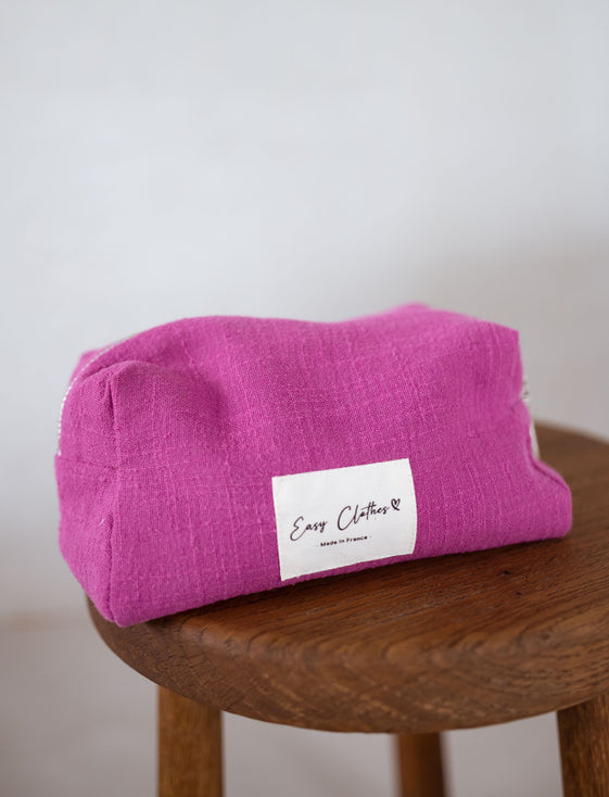 Fuchsia Easy Clothes Linen Pouch