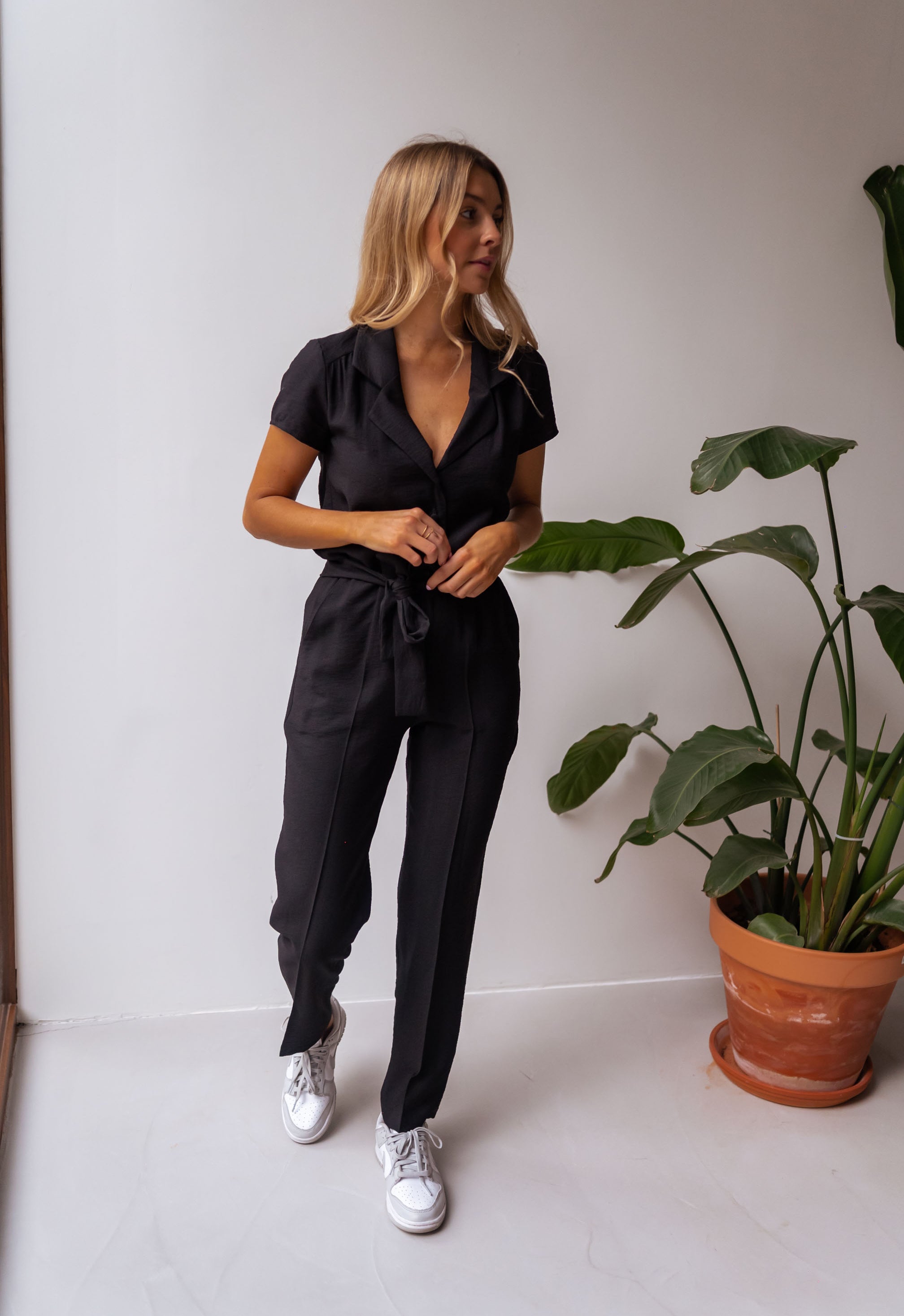 Black Rico Jumpsuit