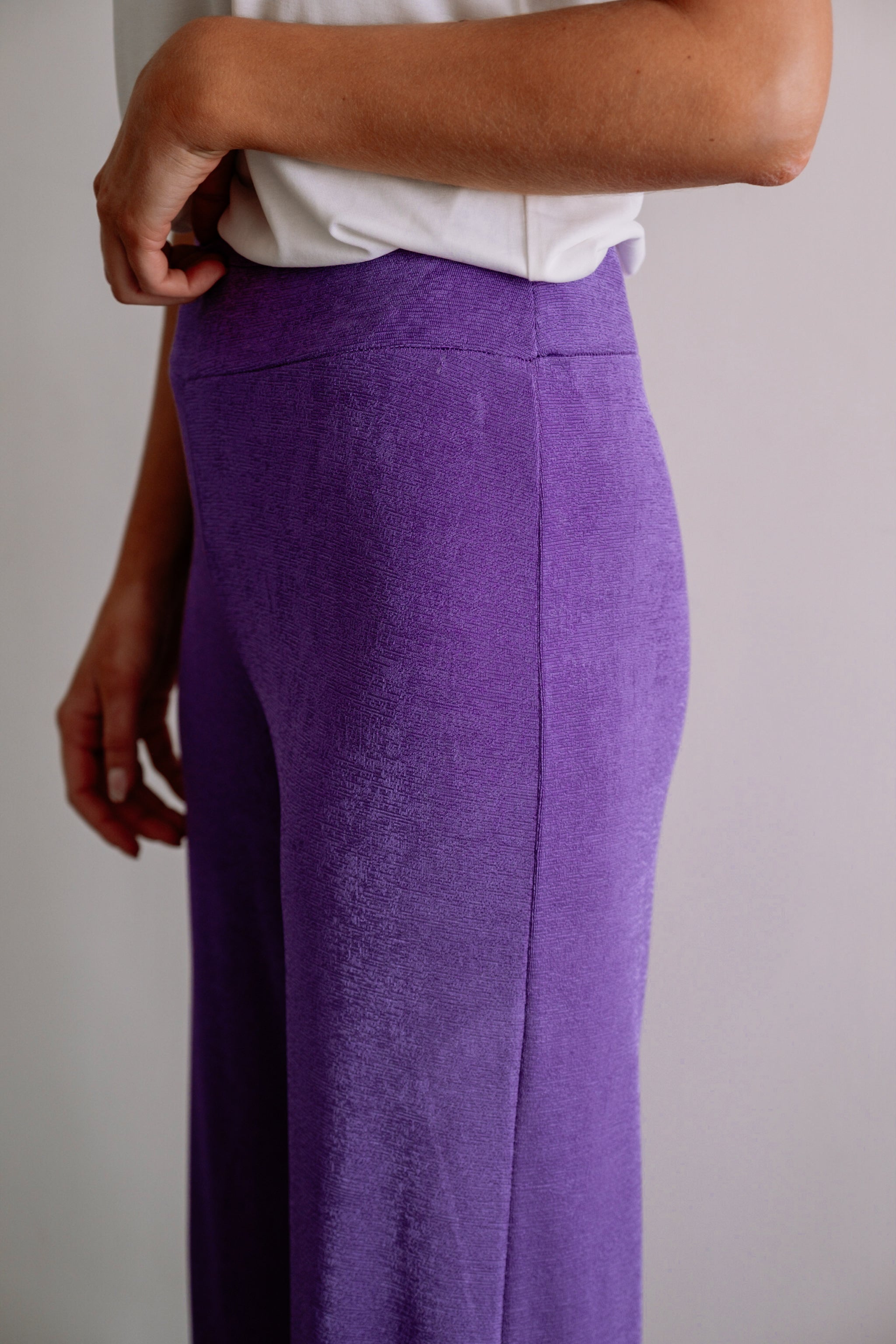 Purple Iris Pants